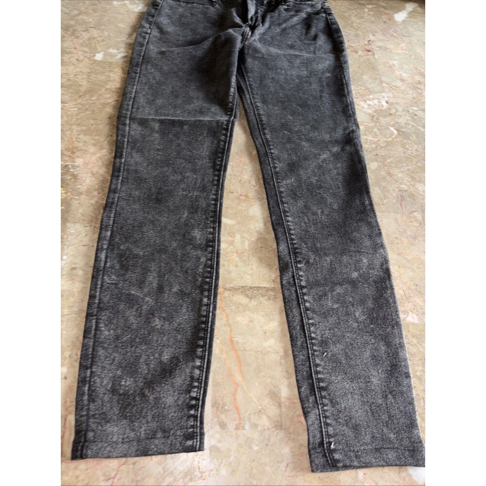 Zara Trafaluc Denim Collection Jeggings Women Sz 6  Black Faded